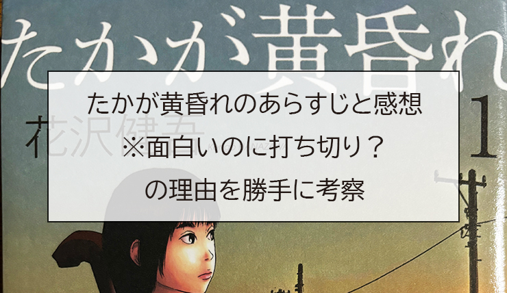 たかが黄昏れのあらすじと感想
