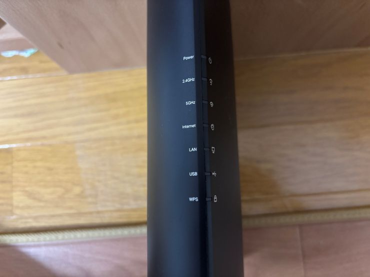 TP-Link Archer BE7200の前面