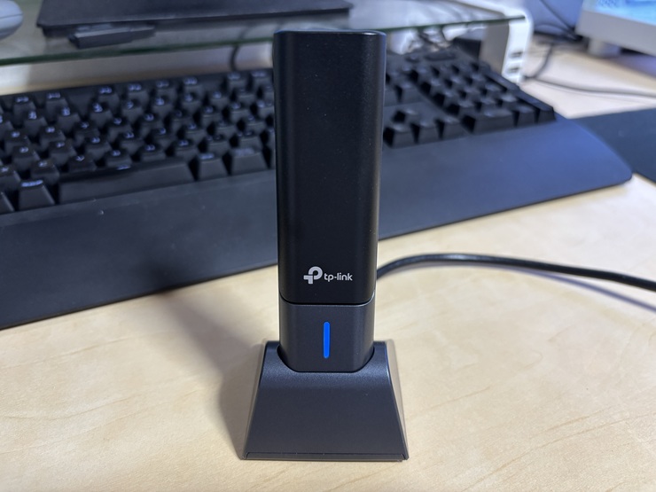 TP-Link Archer TXE70UHのランプ